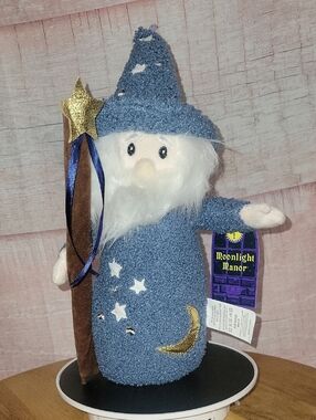 Moonlight Manor Wizard Plush Decor